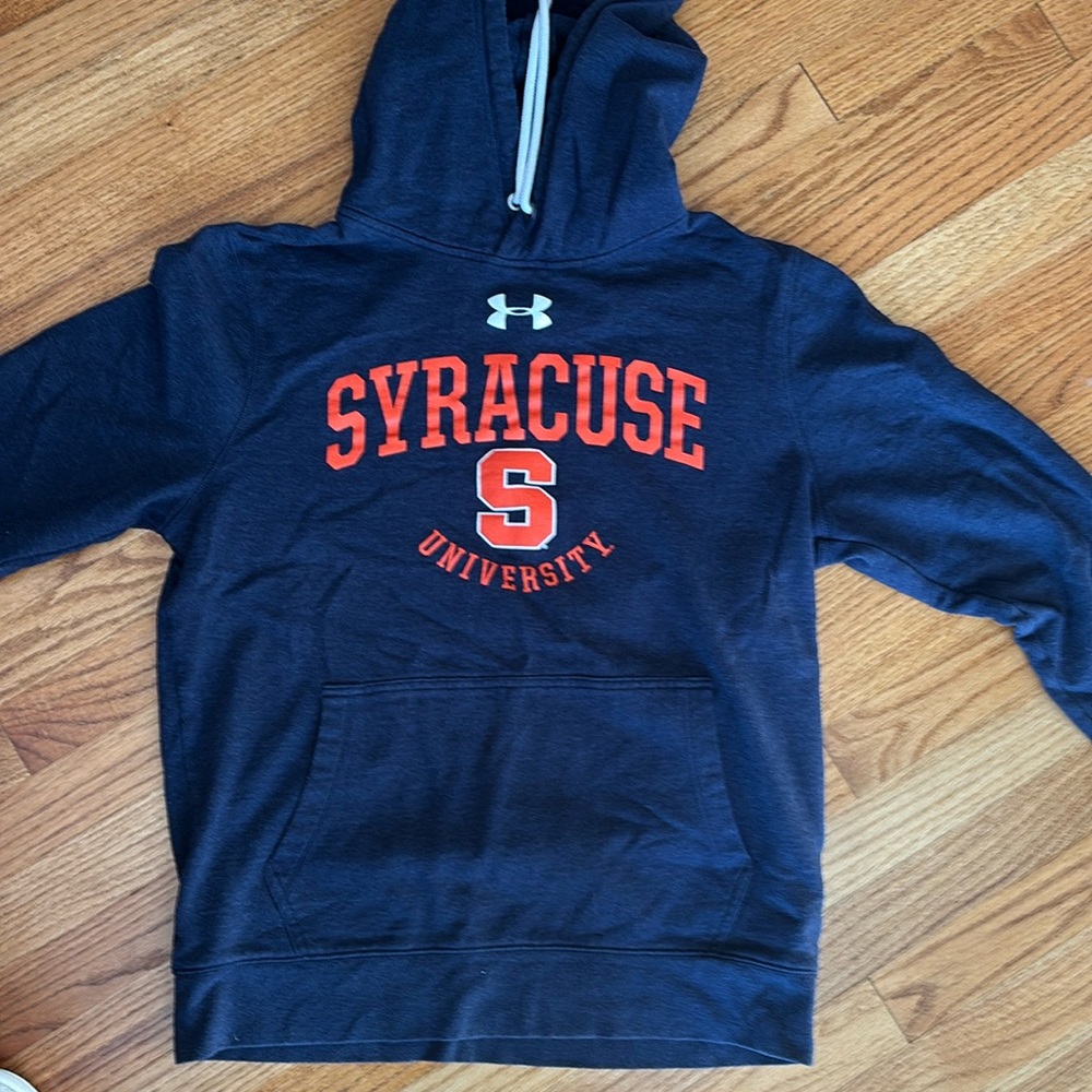 Syracuse U under armor Hoodie excellent condition. Mns medium